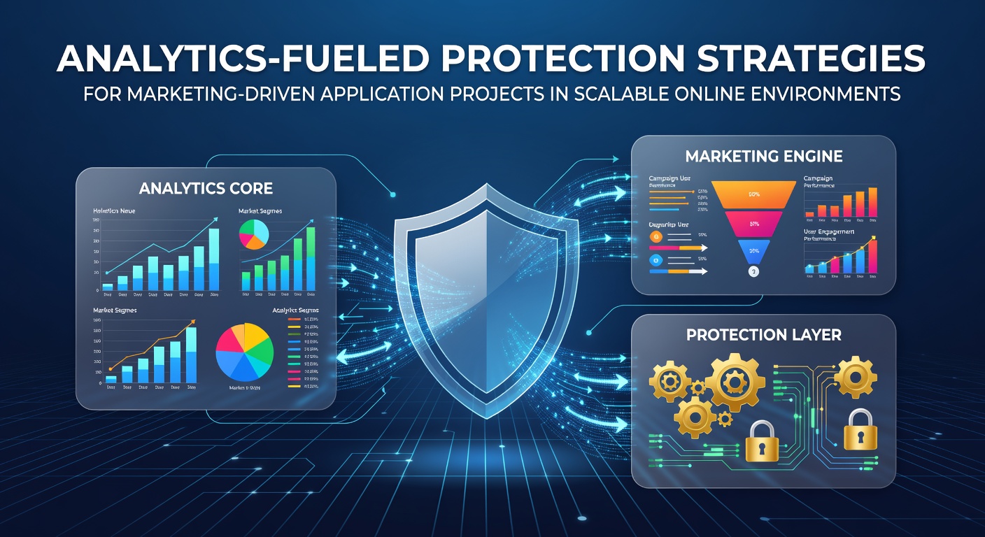 Analytics dashboards monitoring application security metrics in scalable cloud setups