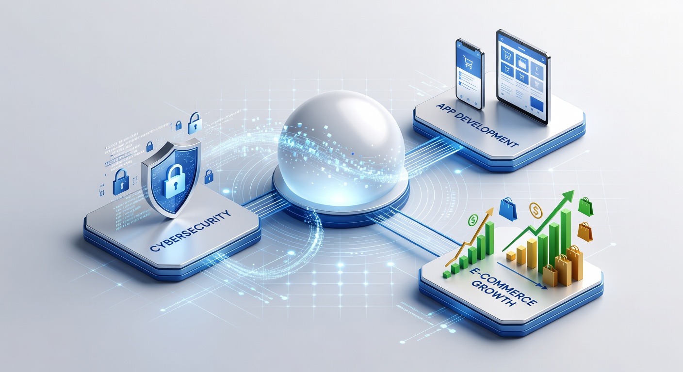 Secure data flows in e-commerce app development with integrated analytics dashboards